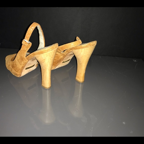 ABS Sling Back Heels - Picture 3 of 5